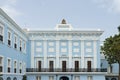 Executive Mansion in Old San Juan Puerto Rico Royalty Free Stock Photo